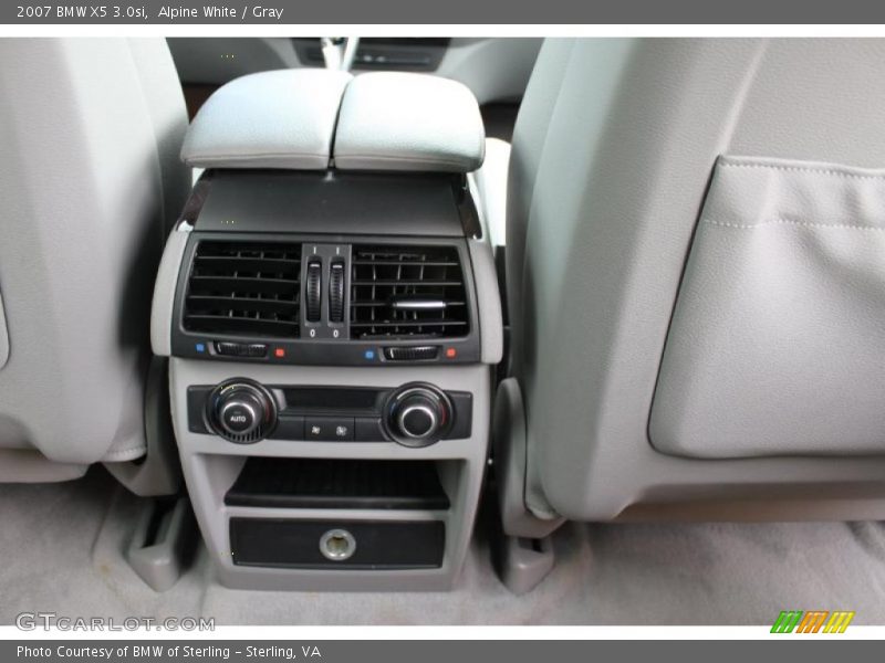 Alpine White / Gray 2007 BMW X5 3.0si