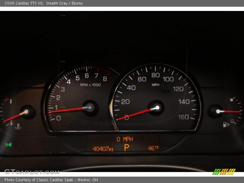 Stealth Gray / Ebony 2006 Cadillac STS V6