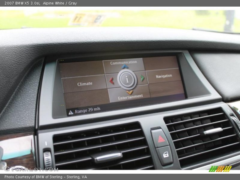 Alpine White / Gray 2007 BMW X5 3.0si