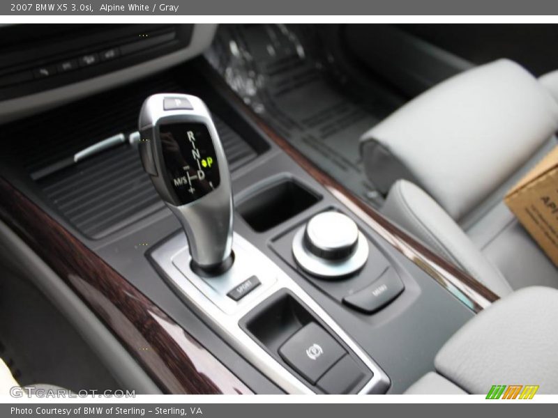 Alpine White / Gray 2007 BMW X5 3.0si