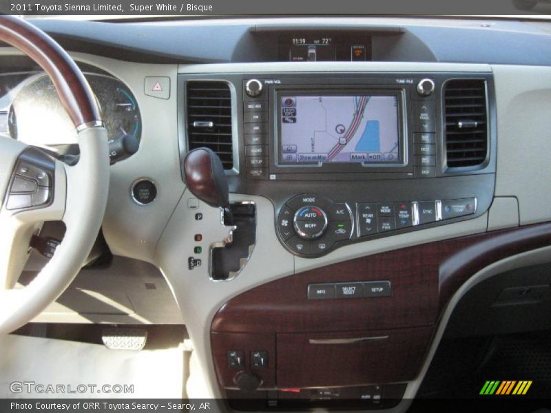Super White / Bisque 2011 Toyota Sienna Limited