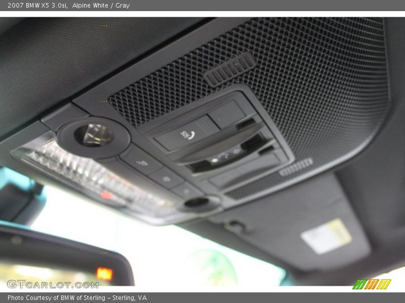 Alpine White / Gray 2007 BMW X5 3.0si