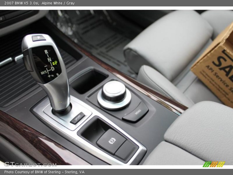 Alpine White / Gray 2007 BMW X5 3.0si