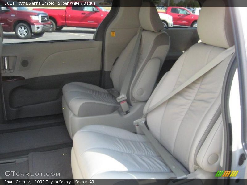 Super White / Bisque 2011 Toyota Sienna Limited
