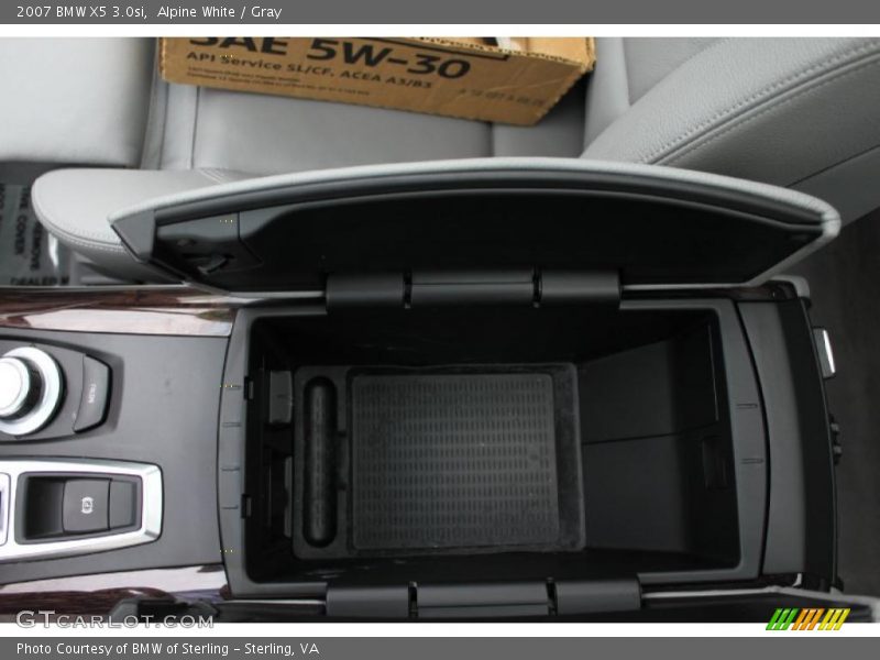 Alpine White / Gray 2007 BMW X5 3.0si