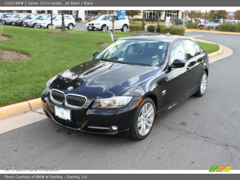 Jet Black / Black 2009 BMW 3 Series 335xi Sedan