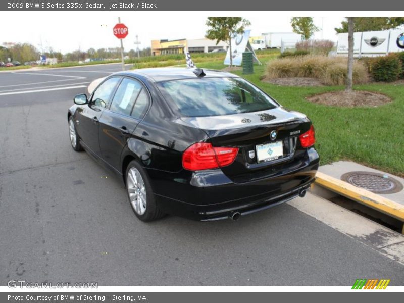 Jet Black / Black 2009 BMW 3 Series 335xi Sedan