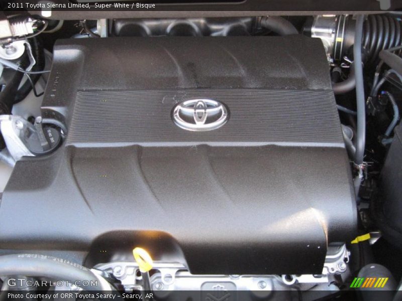 Super White / Bisque 2011 Toyota Sienna Limited