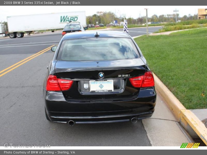 Jet Black / Black 2009 BMW 3 Series 335xi Sedan