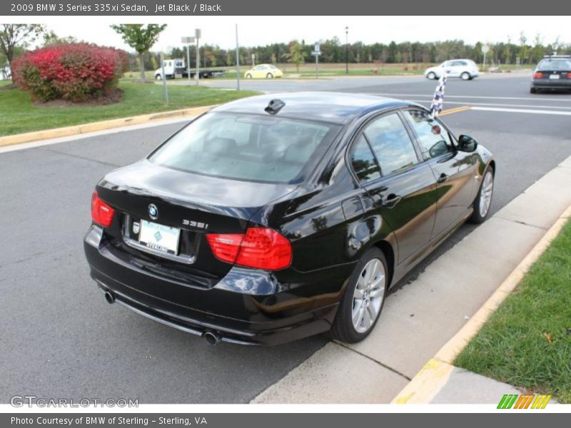 Jet Black / Black 2009 BMW 3 Series 335xi Sedan
