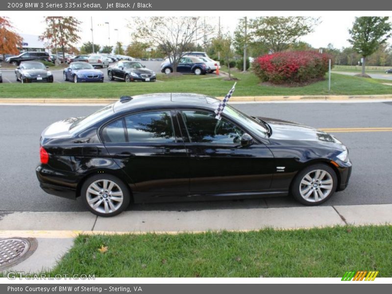 Jet Black / Black 2009 BMW 3 Series 335xi Sedan