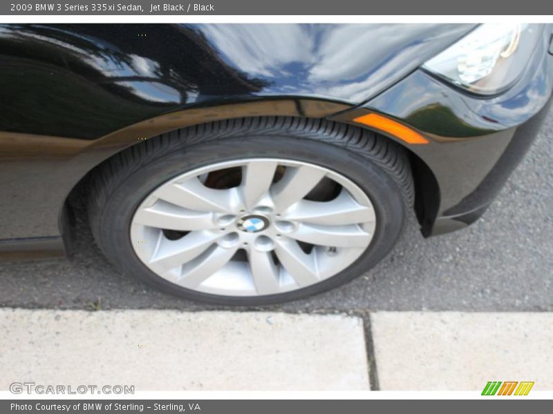 Jet Black / Black 2009 BMW 3 Series 335xi Sedan