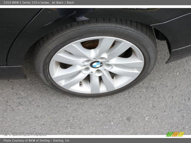 Jet Black / Black 2009 BMW 3 Series 335xi Sedan