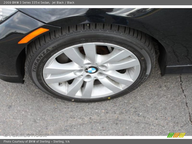 Jet Black / Black 2009 BMW 3 Series 335xi Sedan