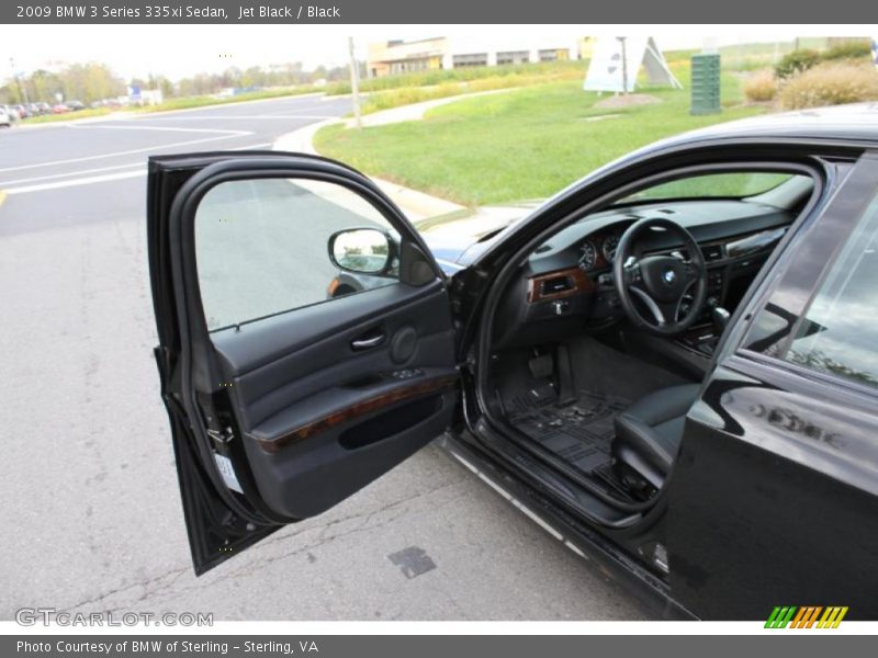 Jet Black / Black 2009 BMW 3 Series 335xi Sedan