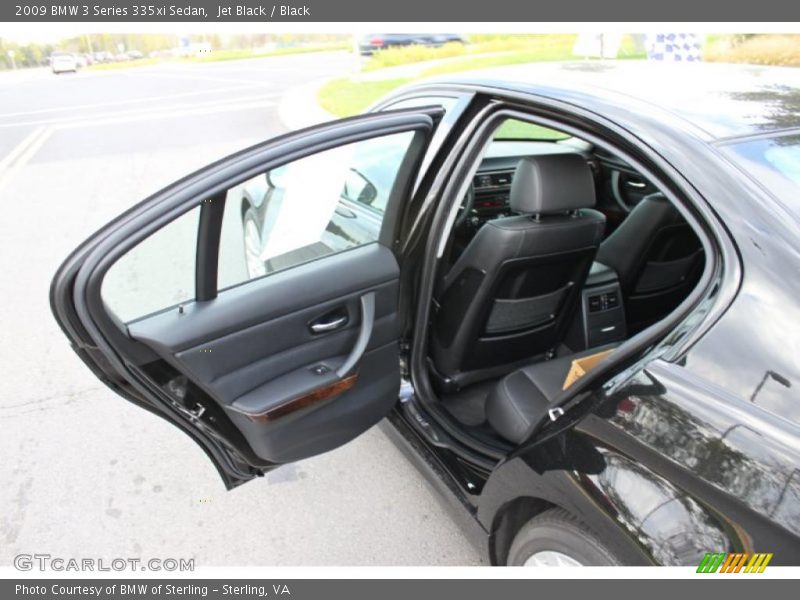 Jet Black / Black 2009 BMW 3 Series 335xi Sedan