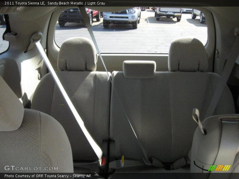 Sandy Beach Metallic / Light Gray 2011 Toyota Sienna LE