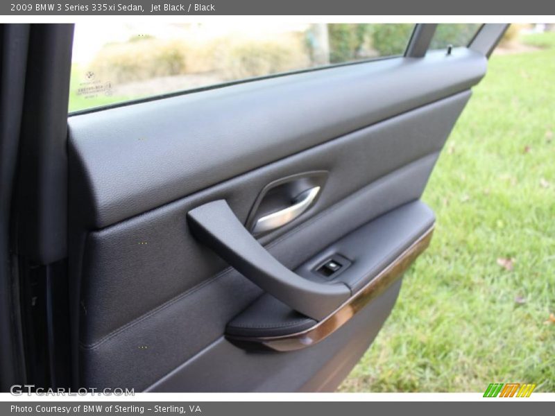 Jet Black / Black 2009 BMW 3 Series 335xi Sedan