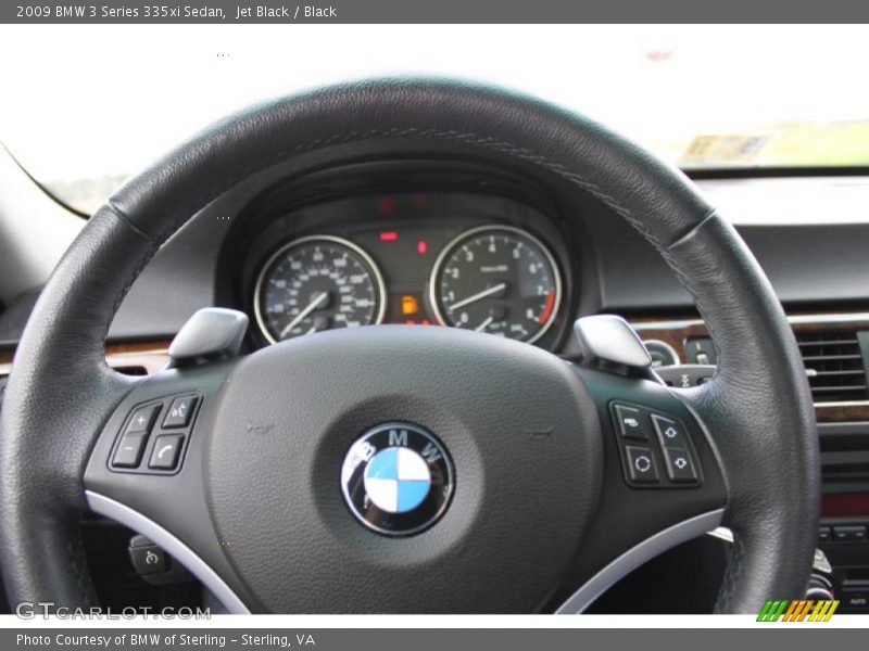 Jet Black / Black 2009 BMW 3 Series 335xi Sedan