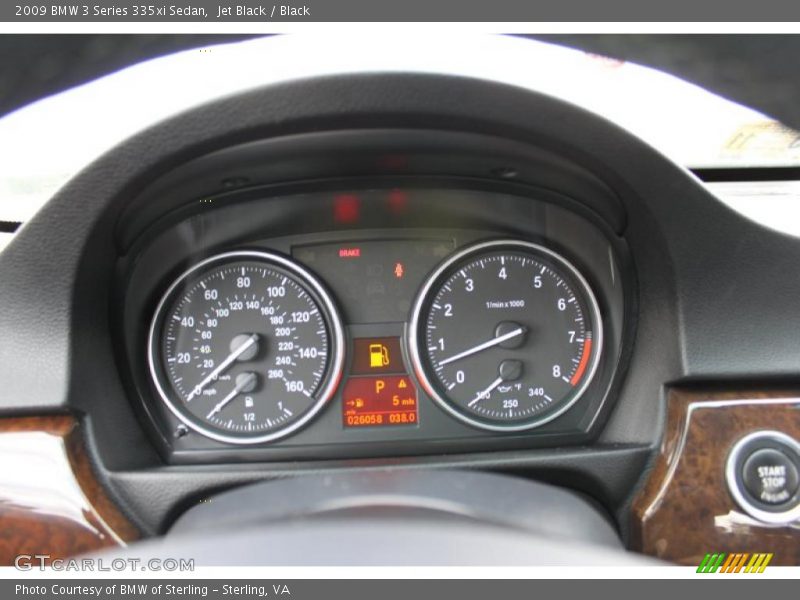 Jet Black / Black 2009 BMW 3 Series 335xi Sedan
