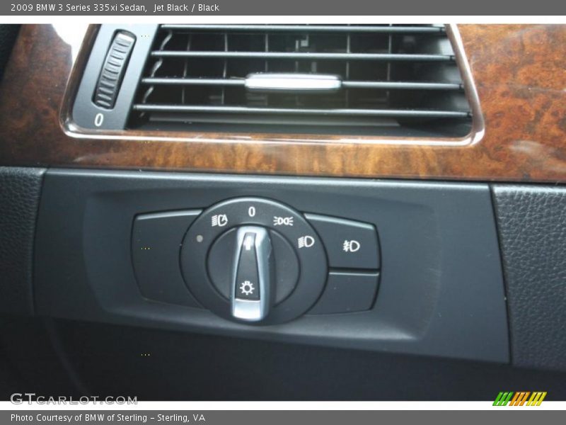 Jet Black / Black 2009 BMW 3 Series 335xi Sedan