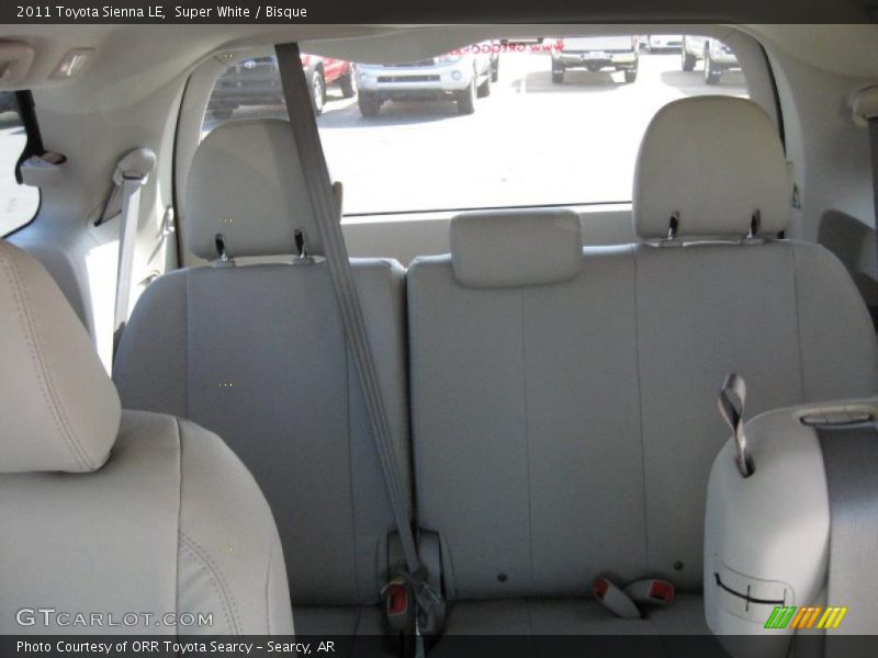 Super White / Bisque 2011 Toyota Sienna LE