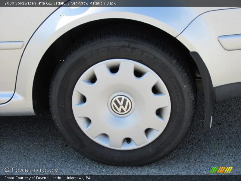 Silver Arrow Metallic / Black 2000 Volkswagen Jetta GLS Sedan