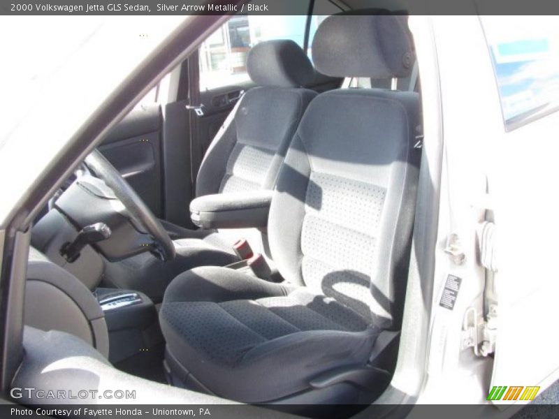 Silver Arrow Metallic / Black 2000 Volkswagen Jetta GLS Sedan