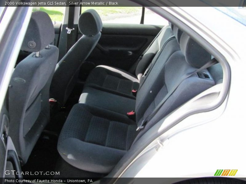 Silver Arrow Metallic / Black 2000 Volkswagen Jetta GLS Sedan