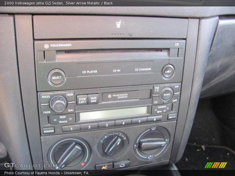 Silver Arrow Metallic / Black 2000 Volkswagen Jetta GLS Sedan