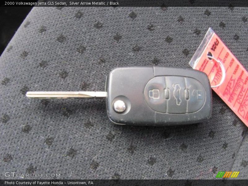 Silver Arrow Metallic / Black 2000 Volkswagen Jetta GLS Sedan