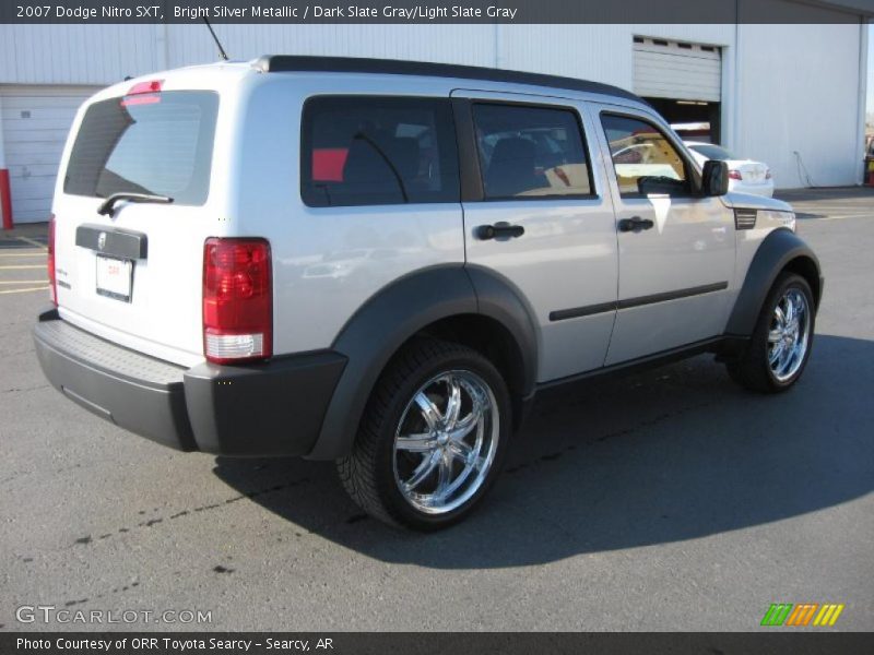 Bright Silver Metallic / Dark Slate Gray/Light Slate Gray 2007 Dodge Nitro SXT