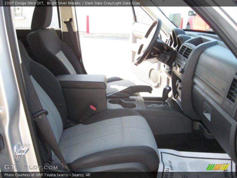 Bright Silver Metallic / Dark Slate Gray/Light Slate Gray 2007 Dodge Nitro SXT