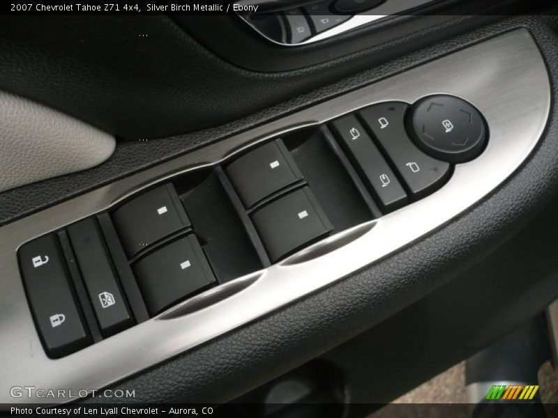 Silver Birch Metallic / Ebony 2007 Chevrolet Tahoe Z71 4x4
