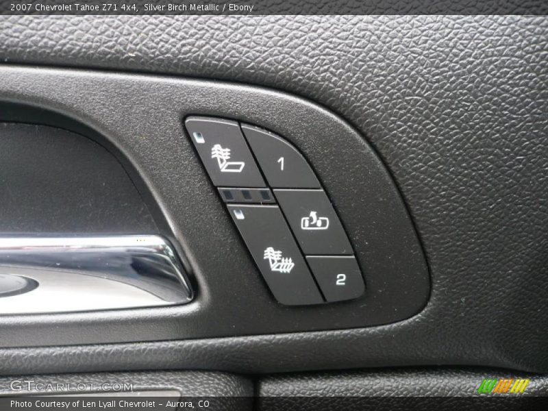 Silver Birch Metallic / Ebony 2007 Chevrolet Tahoe Z71 4x4