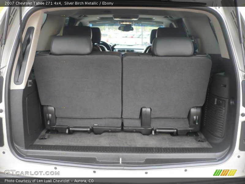 Silver Birch Metallic / Ebony 2007 Chevrolet Tahoe Z71 4x4