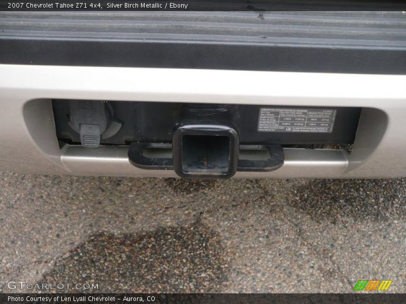 Silver Birch Metallic / Ebony 2007 Chevrolet Tahoe Z71 4x4