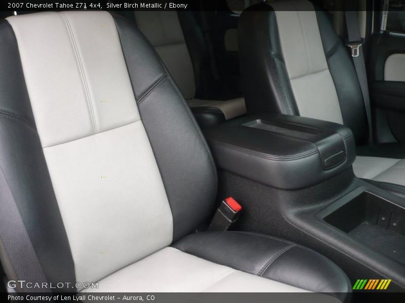 Silver Birch Metallic / Ebony 2007 Chevrolet Tahoe Z71 4x4