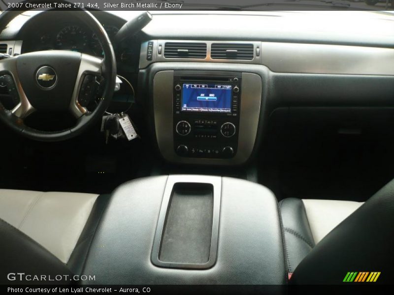 Silver Birch Metallic / Ebony 2007 Chevrolet Tahoe Z71 4x4