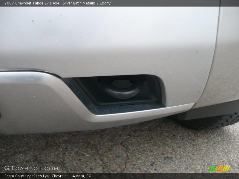 Silver Birch Metallic / Ebony 2007 Chevrolet Tahoe Z71 4x4