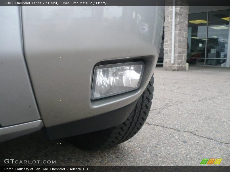 Silver Birch Metallic / Ebony 2007 Chevrolet Tahoe Z71 4x4