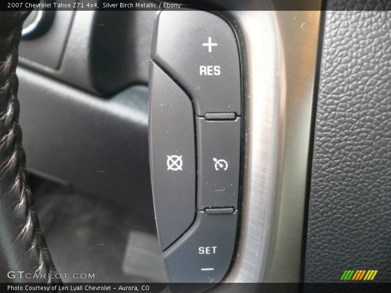 Silver Birch Metallic / Ebony 2007 Chevrolet Tahoe Z71 4x4