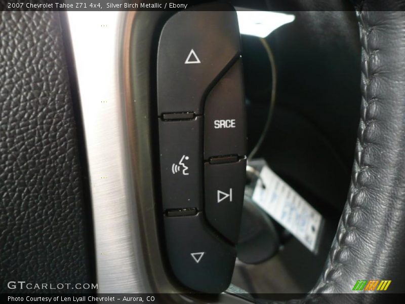 Silver Birch Metallic / Ebony 2007 Chevrolet Tahoe Z71 4x4