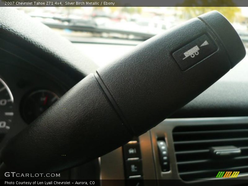 Silver Birch Metallic / Ebony 2007 Chevrolet Tahoe Z71 4x4