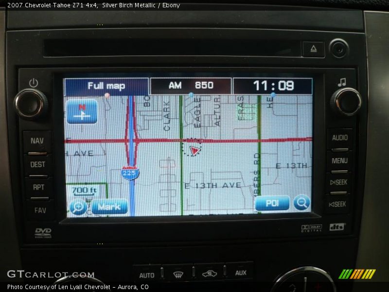 Silver Birch Metallic / Ebony 2007 Chevrolet Tahoe Z71 4x4