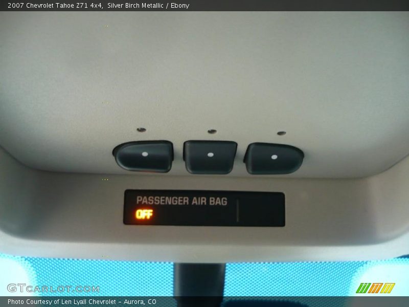 Silver Birch Metallic / Ebony 2007 Chevrolet Tahoe Z71 4x4