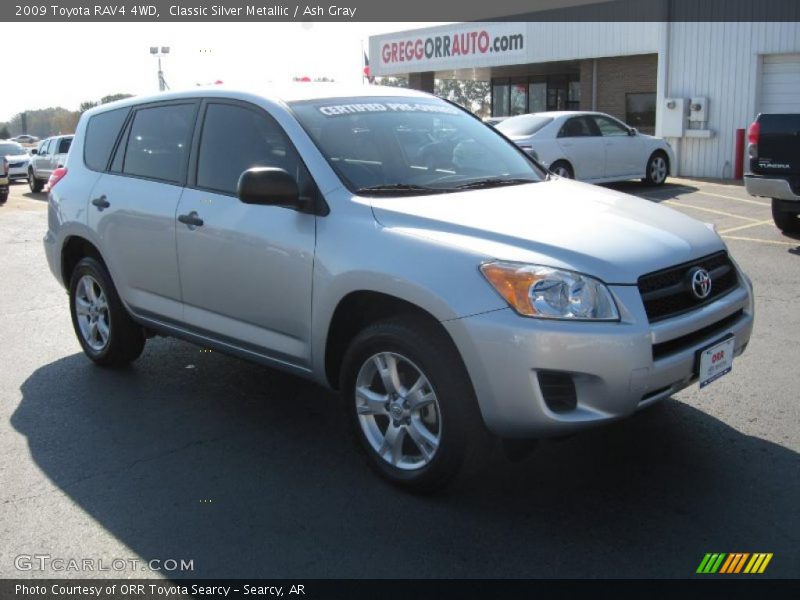 Classic Silver Metallic / Ash Gray 2009 Toyota RAV4 4WD
