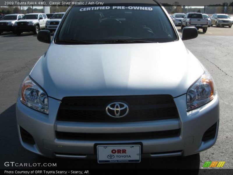 Classic Silver Metallic / Ash Gray 2009 Toyota RAV4 4WD