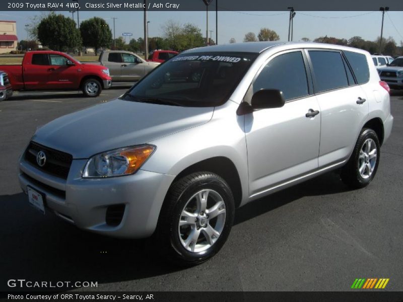 Classic Silver Metallic / Ash Gray 2009 Toyota RAV4 4WD