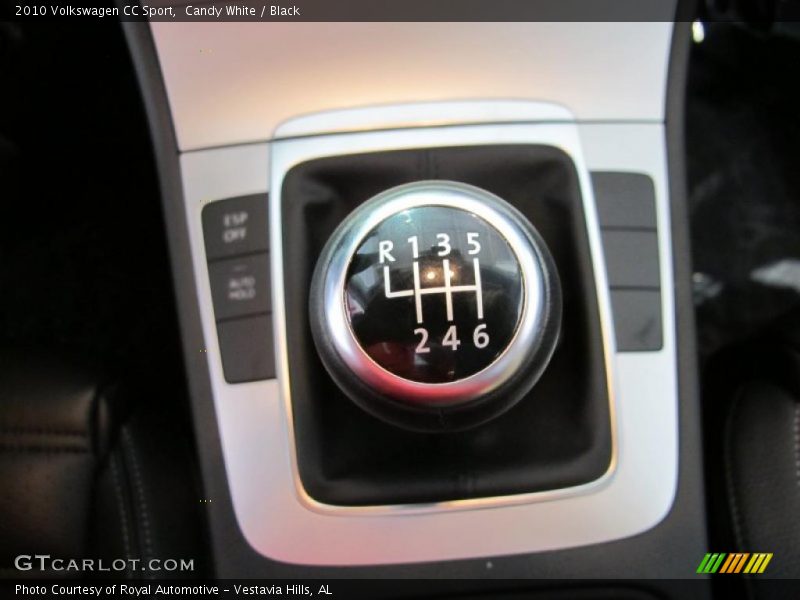  2010 CC Sport 6 Speed Manual Shifter